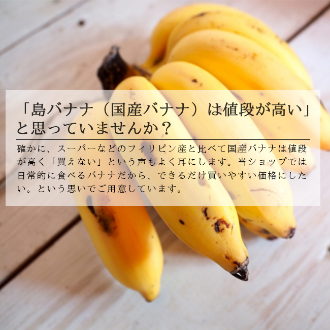 島バナナ（国産バナナ）