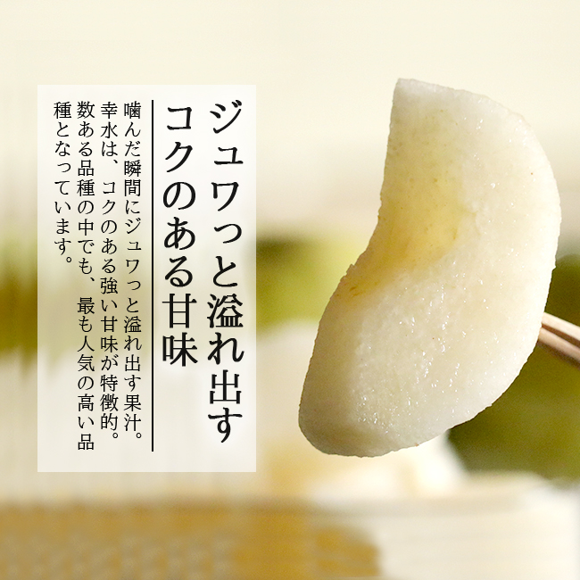 しなしなの梨 幸水 梨 送料無料 7.5kg 贈答 ギフト 夏の梨 和梨 なし ナシ くだもの