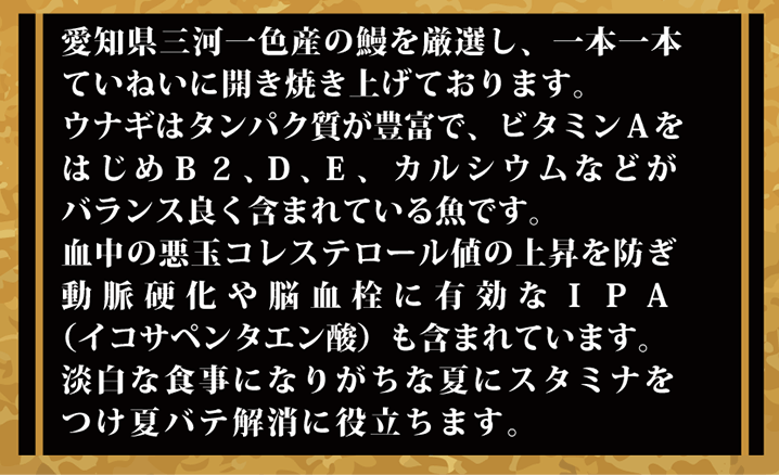 うなぎ蒲焼き