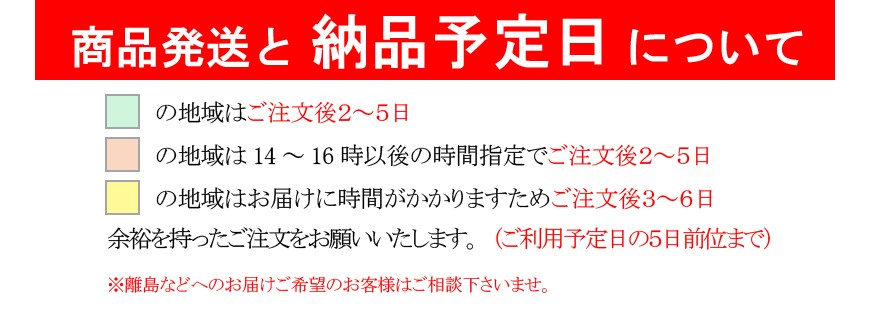 お食い初め器セット　納品予定日