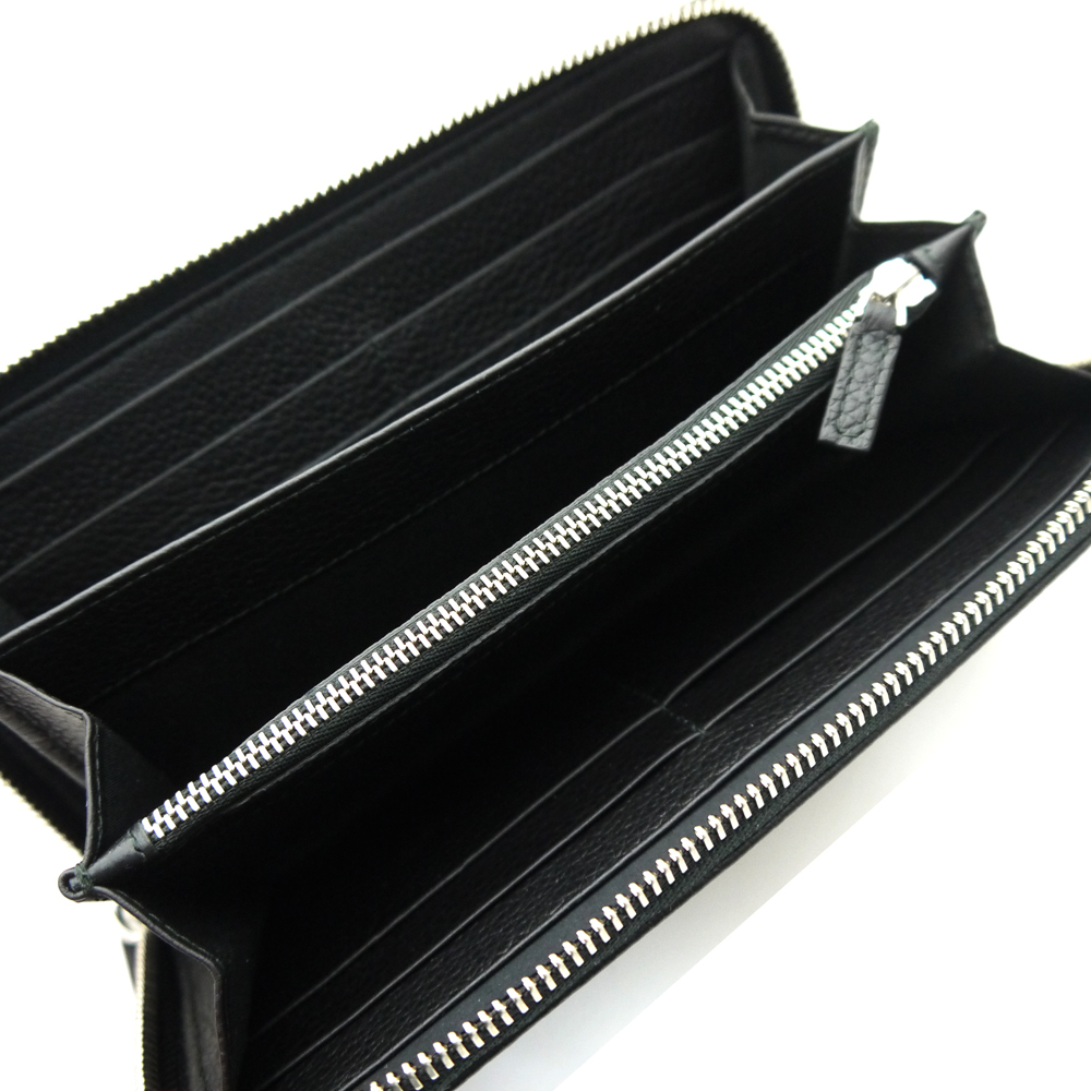 MONTBLANC（モンブラン） 長財布 ラウンド メンズ 114470 ブラック