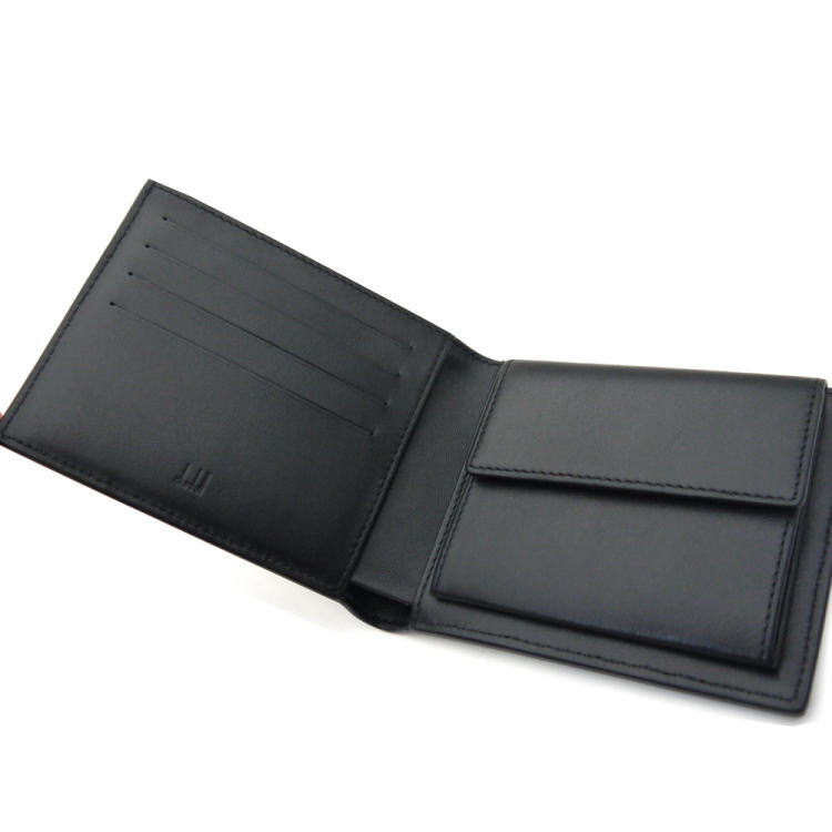 dunhill（ダンヒル） 財布 二つ折り小銭入れ付 アボリティーズ