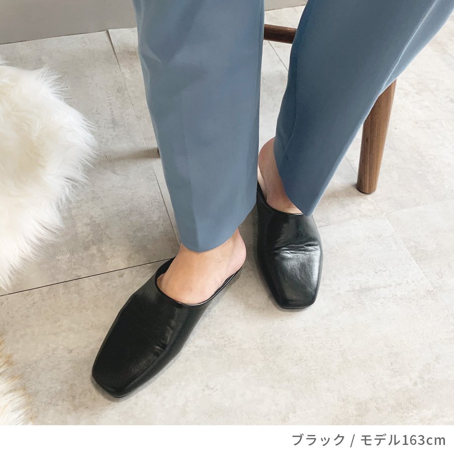 サンダル フラット レディース フラットシューズ ミュール サボ
