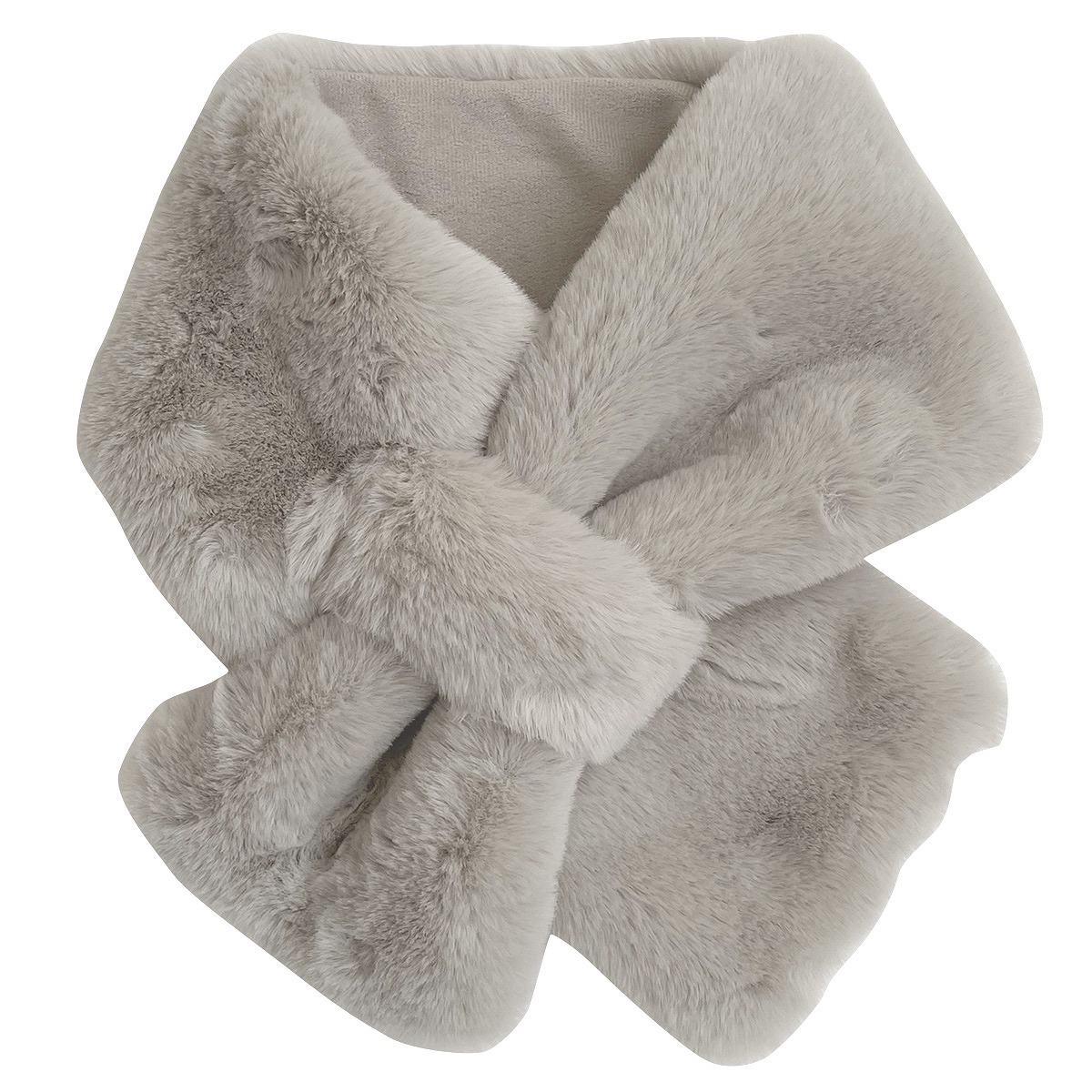 ティペット ファー マフラー レディース ふわふわ 巻物 スヌード