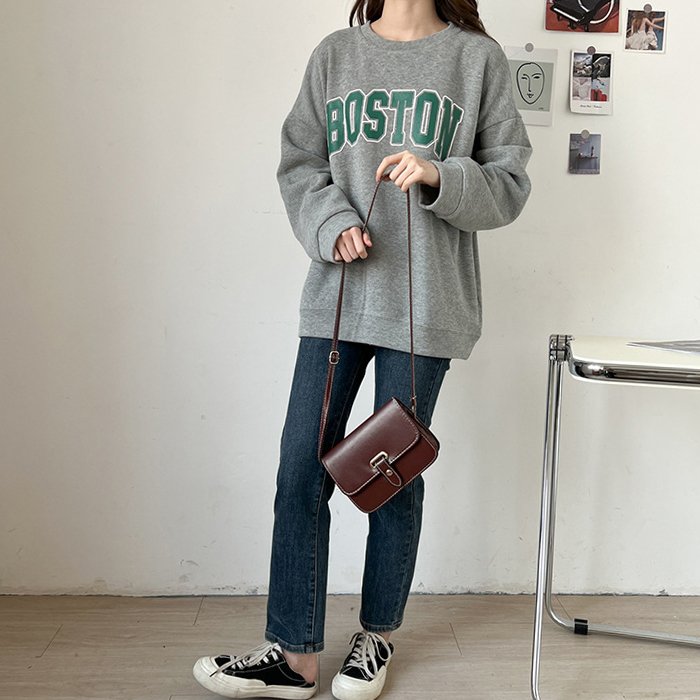 HUG.U スウェット レディース トップス トレーナー バルーン袖