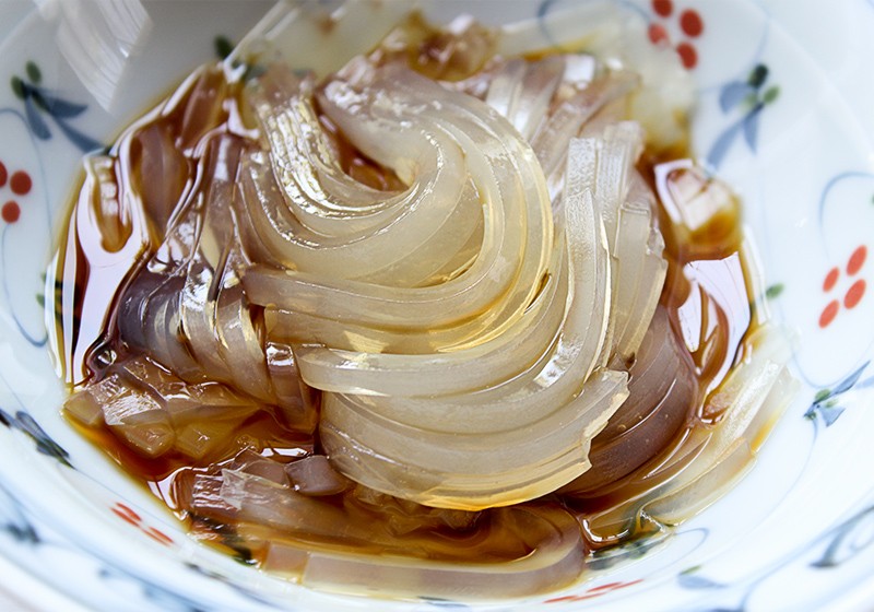 ところてん　美味しく召し上がれ
