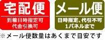 メール便1パネルまで