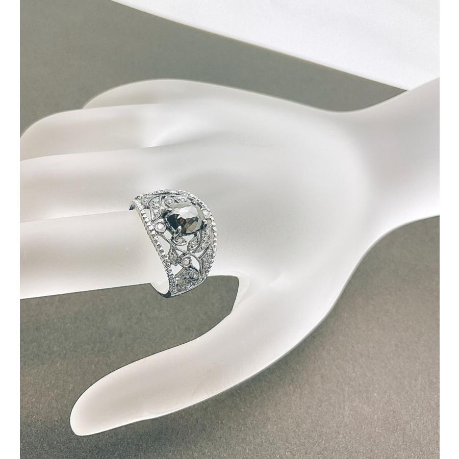 Ricco Ricco」K18 ダイヤリング ミル打ち : エレガンスショップトコヨ