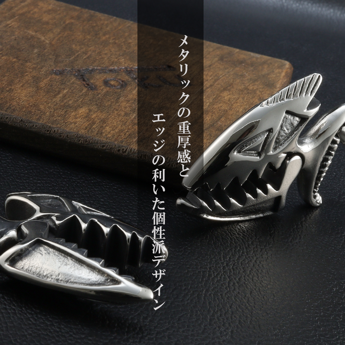 ネックレストップ ペンダントトップ 海賊 金貨 コイン スカル ドクロ