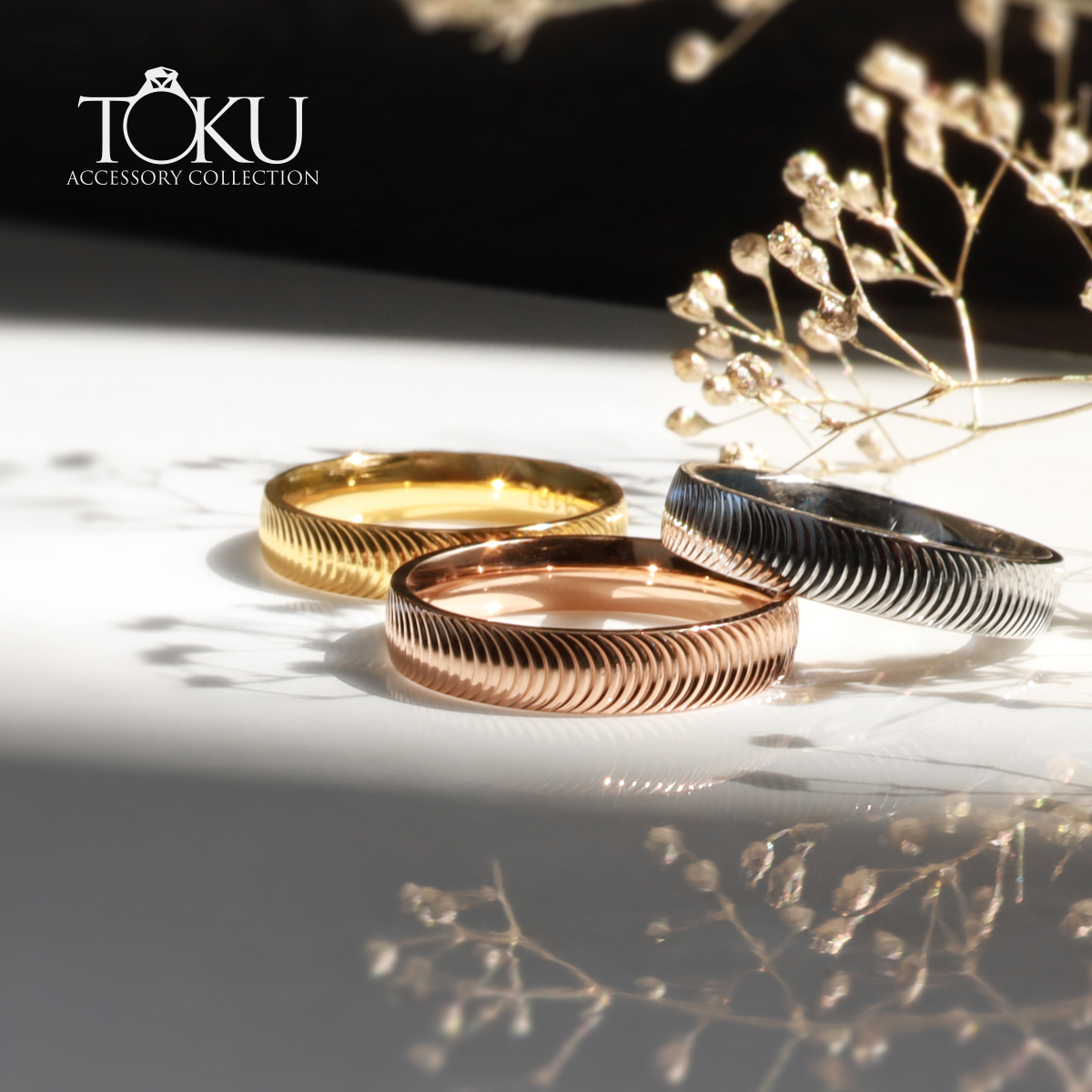 アレキサンドライトキャッツアイのK10YG小ワッカWミル打ちシルバーリング10号 アレキサンドライトキャッツアイのK10YG小ワッカWミル打ちシルバー