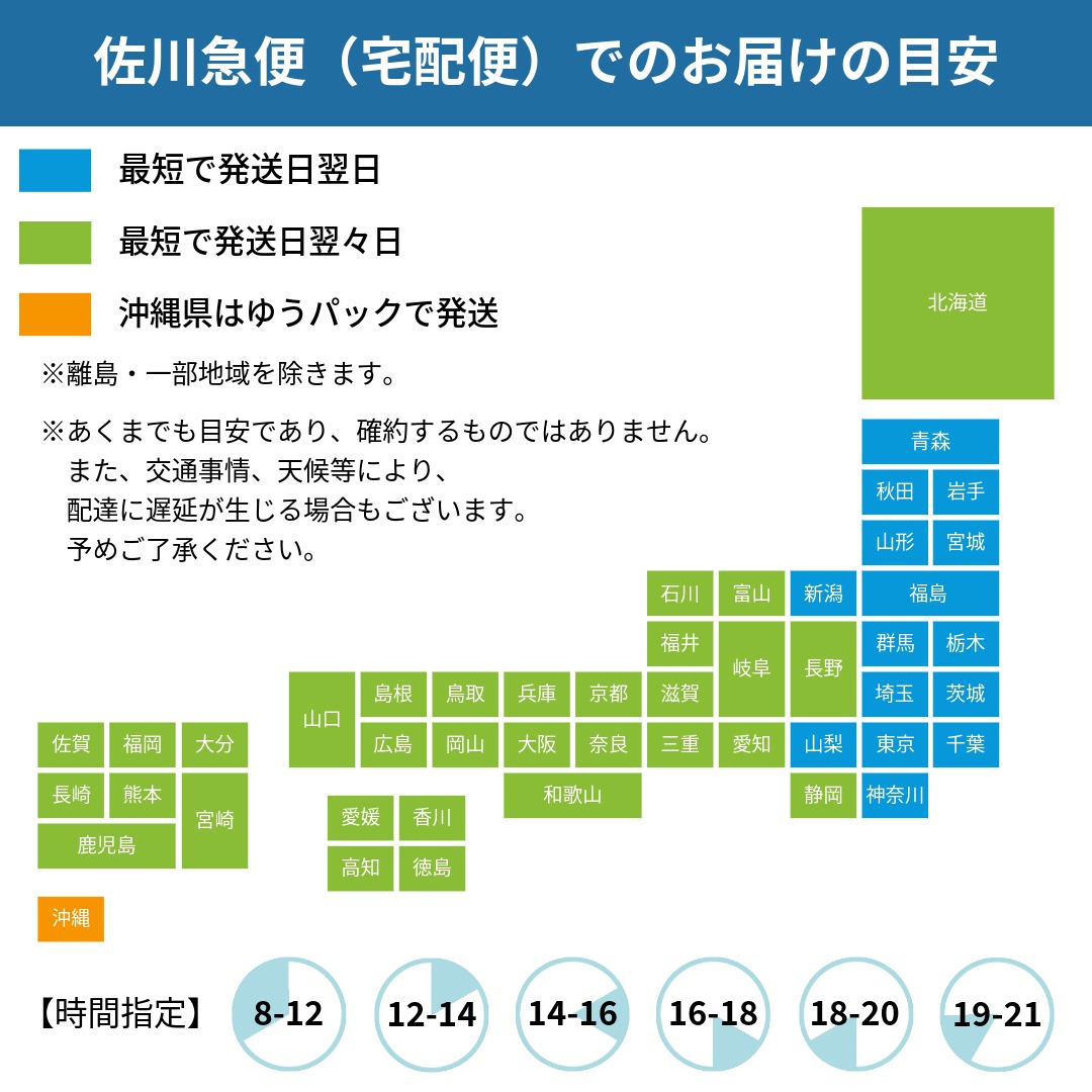 【11佐川お届け日の目安】