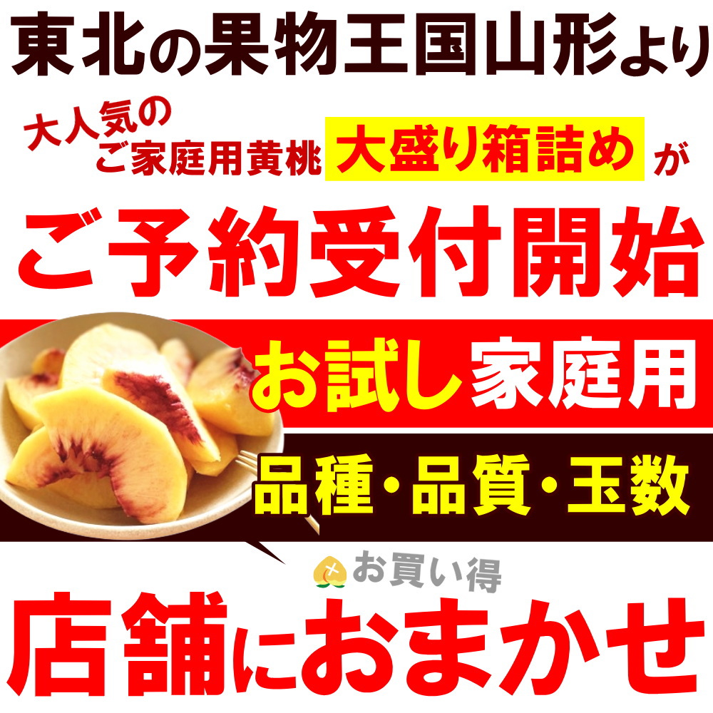 もも 桃 モモ 訳あり 黄桃 約5kg箱 サイズ＆玉数おまかせ 業務箱