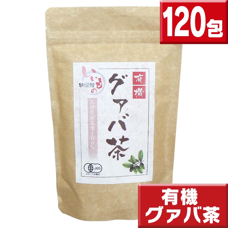 有機 国産グァバ茶120包 送料無料