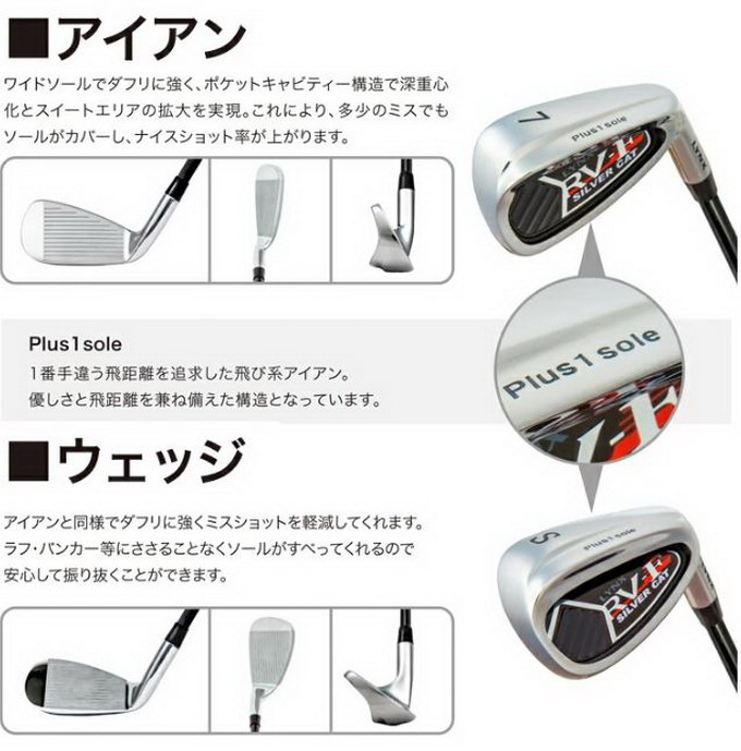 Lynx リンクス シルバーキャット SILVERCAT RV-F フルセット10本