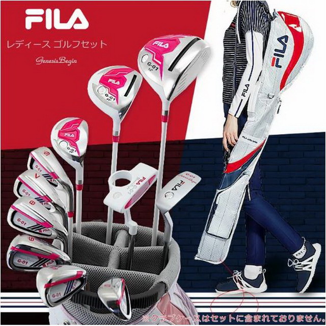 FILA GOLF GOLF/ フィラ ゴルフ レディースゴルフクラブ11本