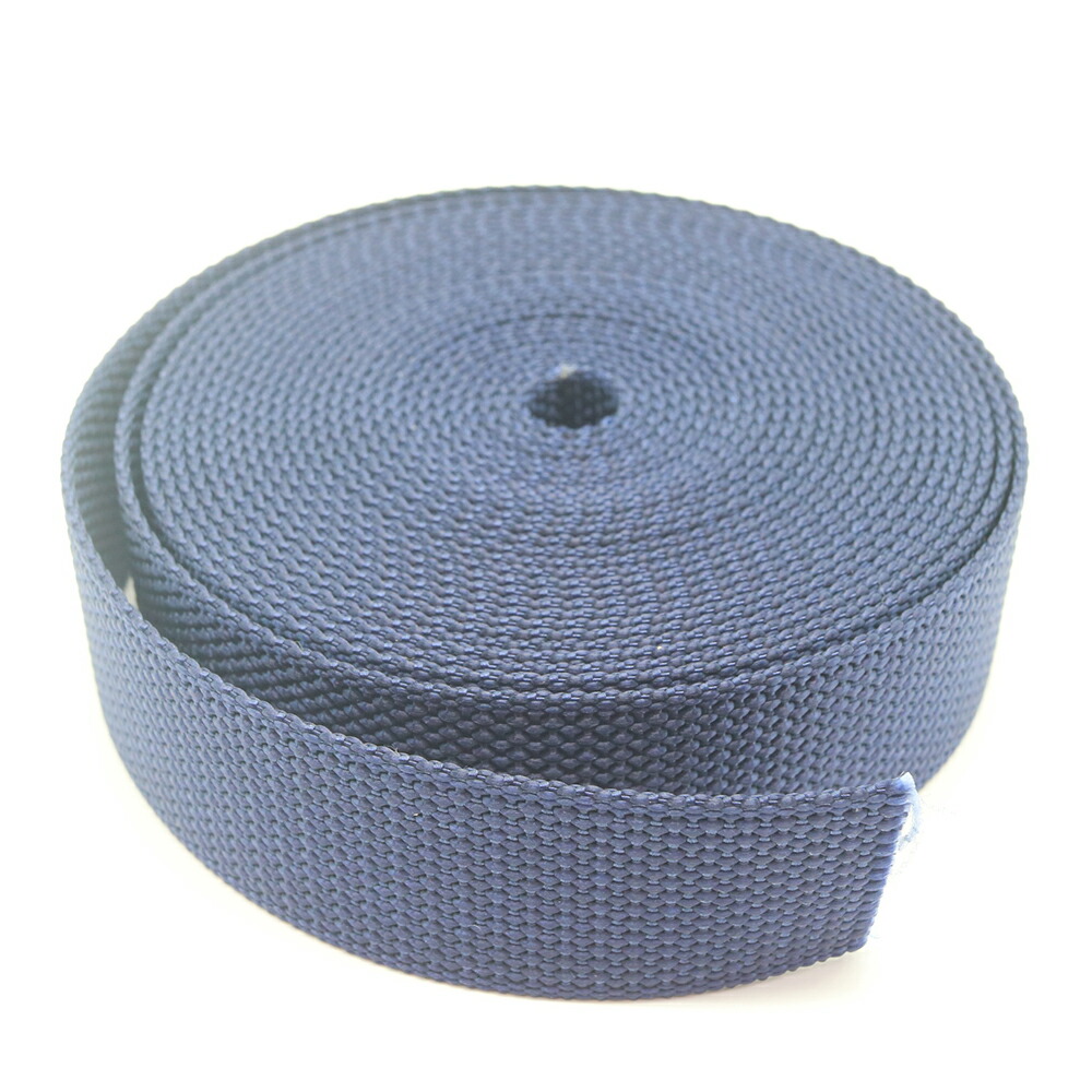 Yahoo! Yahoo!ショッピング(ヤフー ショッピング)在庫放出品　ナイロンベルト紺　厚さ1.6mm×幅30mm　カット済み商材　在庫限り