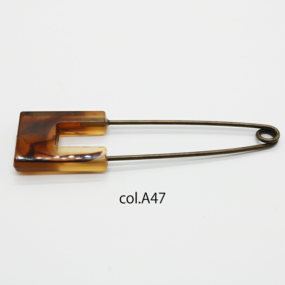 キルトピン カブトピン ストールピン 日本製 全長約72mm ストールや