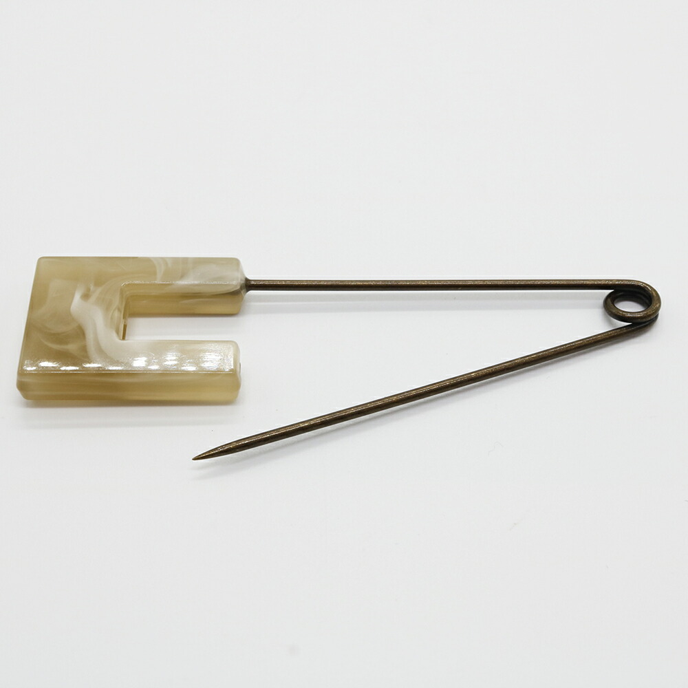 キルトピン カブトピン ストールピン 日本製 全長約72mm ストールや