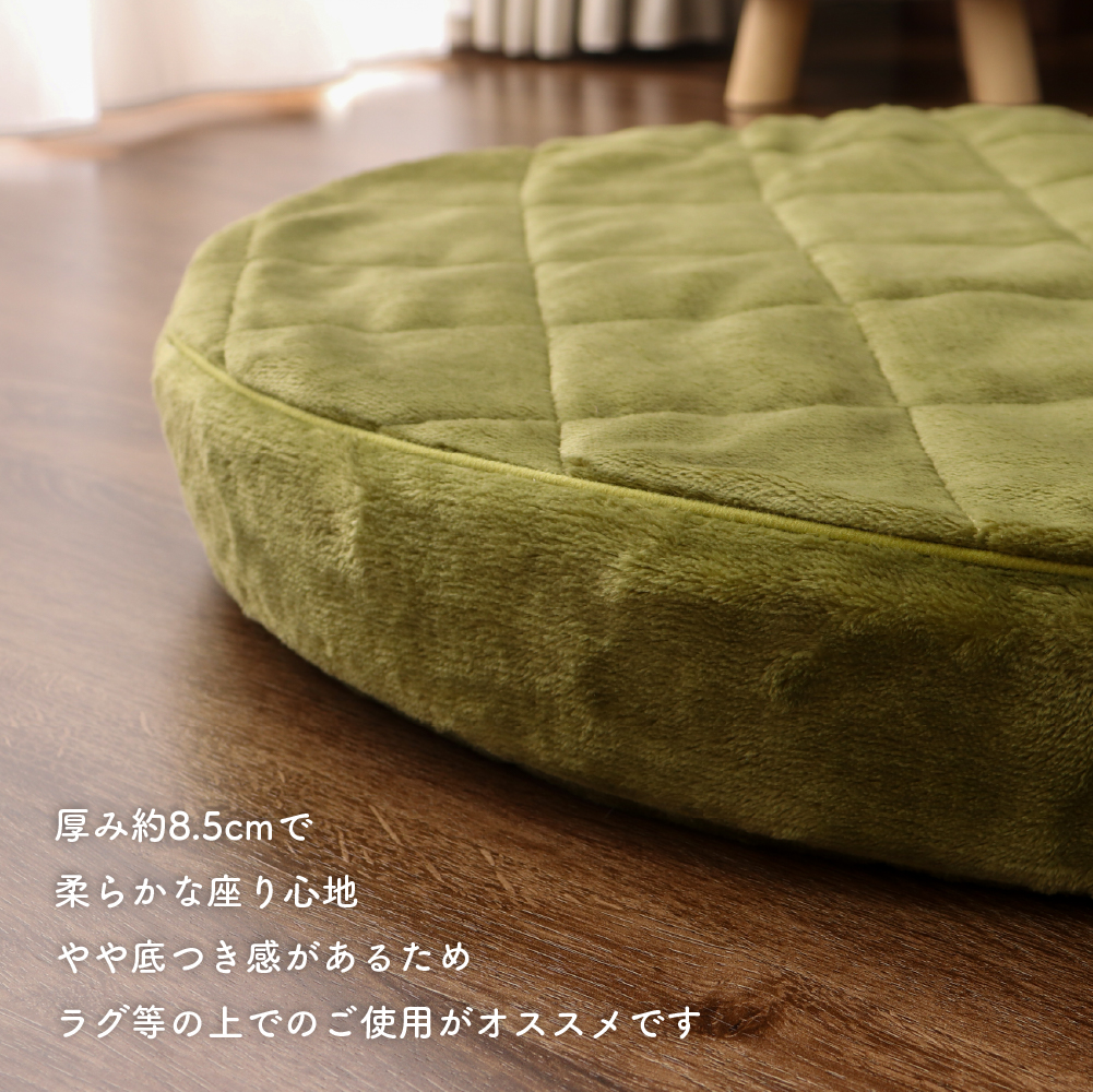 円形座布団 直径65cm 厚さ8.5cm 丸型...の詳細画像1