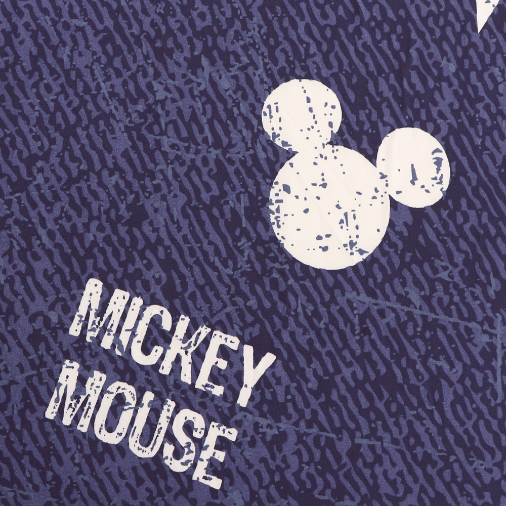ディズニー ミッキーマウス すっぽりシーツ シングルサイズ 100×200×30cm Disney ボックスシーツ 敷布団カバー 兼用シーツ デニムミッキー｜tokutokuseikatsu｜08