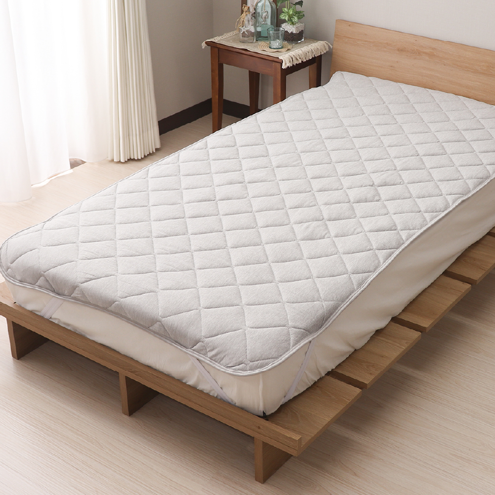 敷きパッド シングルサイズ 100×205cm 接触冷感 敷パッド Q-max値0.57