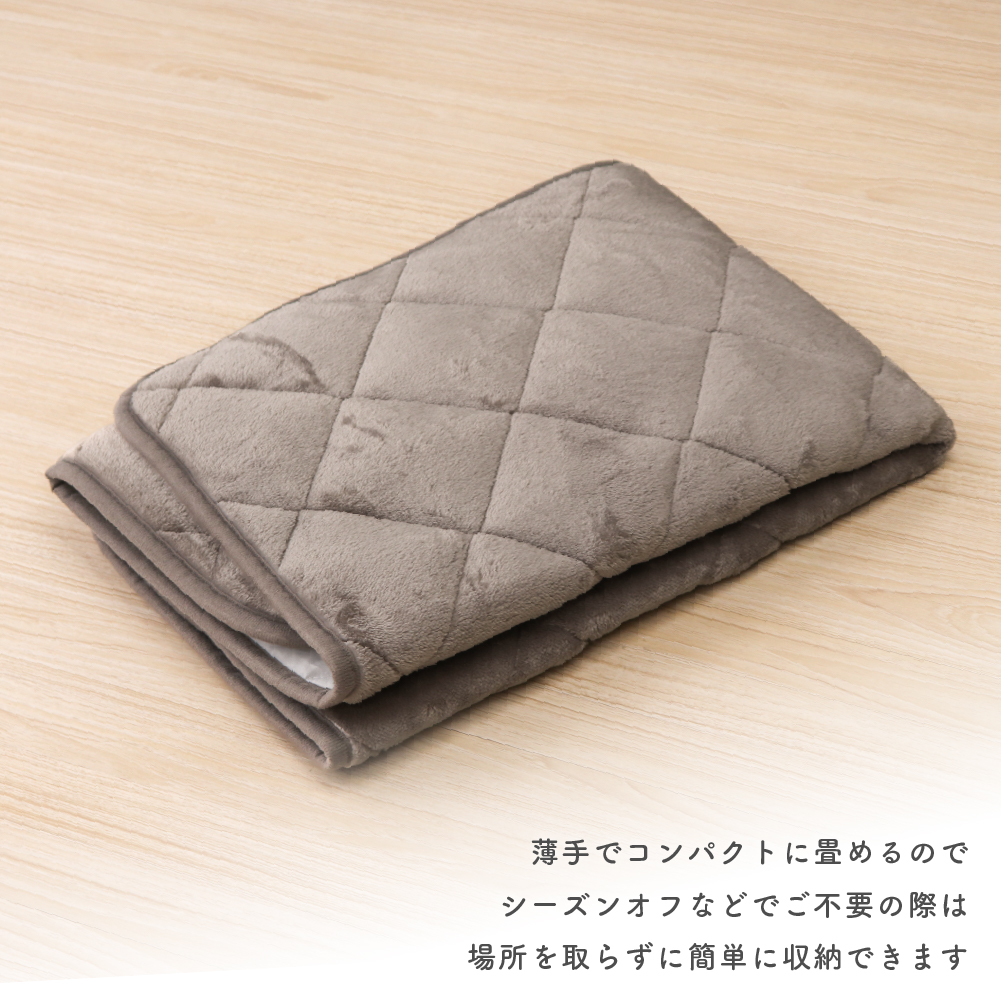 こたつペット、こたつ中敷き、6枚組、正方形、約94×97cm、両面リバーシブル こたつ中敷き あったかフランネルこたつペット 正方形 95×95cm 薄手
