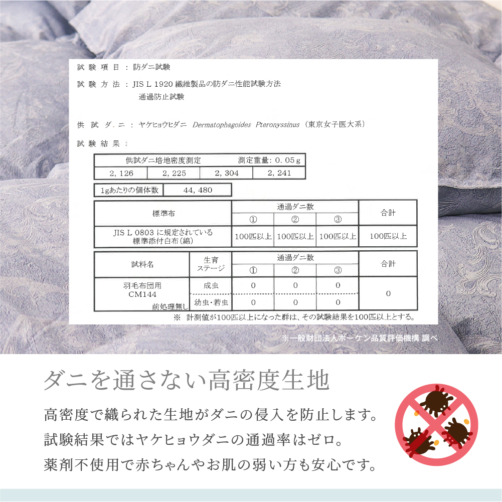 羽毛布団 シングルロングサイズ 150×210cm ポーランド産ホワイトダック