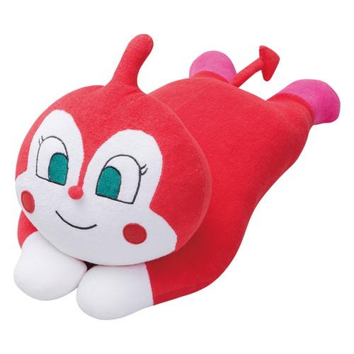 西川 それいけ！アンパンマン ドキンちゃん だきまくら 抱きまくら 抱き枕 ぬいぐるみ キッズ 子供 お昼寝 キャラクター 約42×22cm (tr)