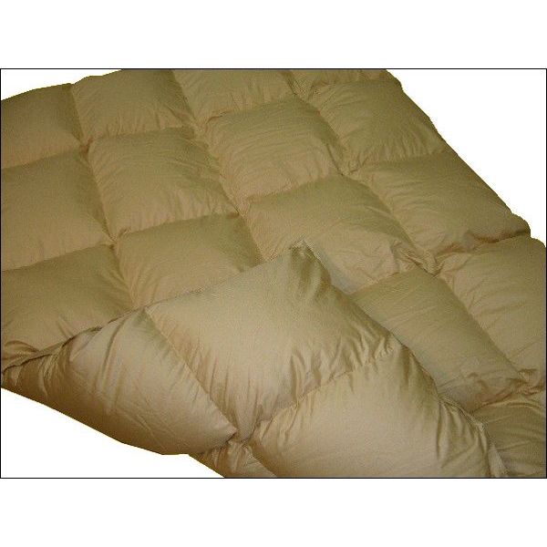 羽毛掛けふとん イングランド産ホワイトダウン93% シングル 150×210cm