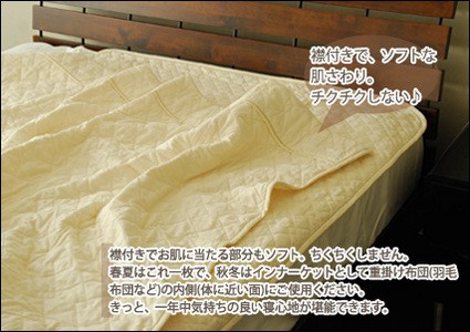 無添加 無着色 高吸水脱脂綿 わた入り ピュアコットン ガーゼ敷き