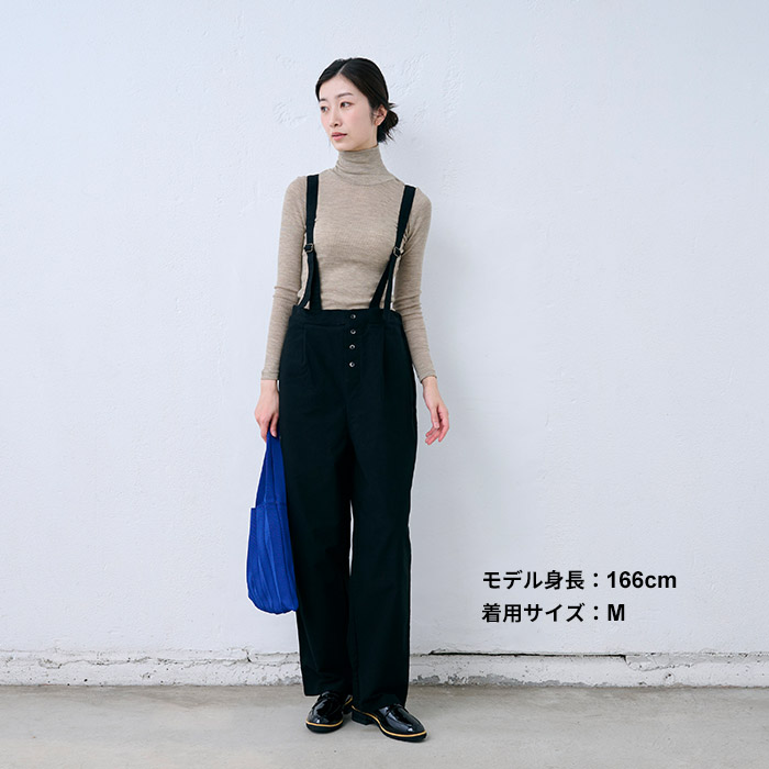 メリノウール タートルネック レディース 薄手 リブ インナー チクチクしない ミラクル ウール100% 日本製 | TOKYO BASIC | 16
