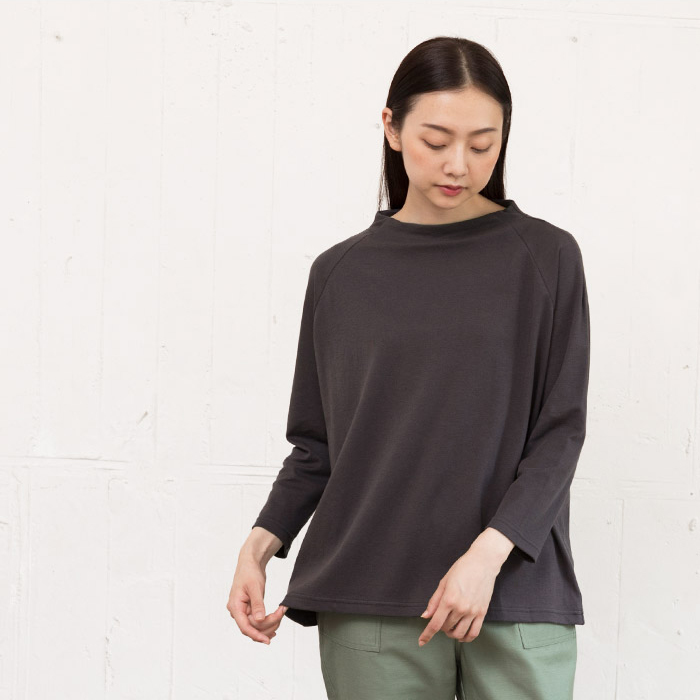 TOKYO BASIC カットソー レディース 長袖 50代 ふわふわ