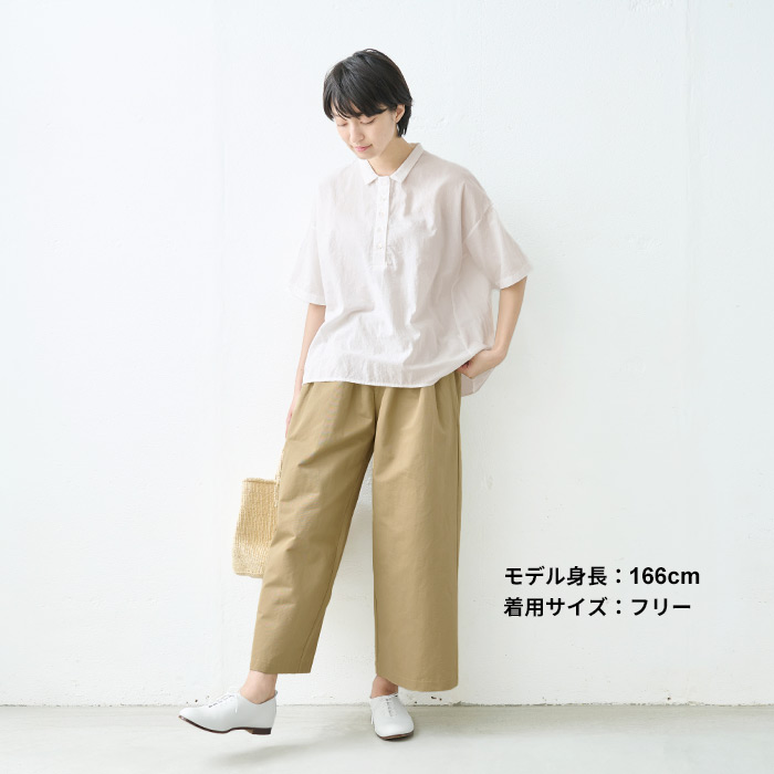TOKYO BASIC 半袖ブラウス レディース 夏 プルオーバー シアー