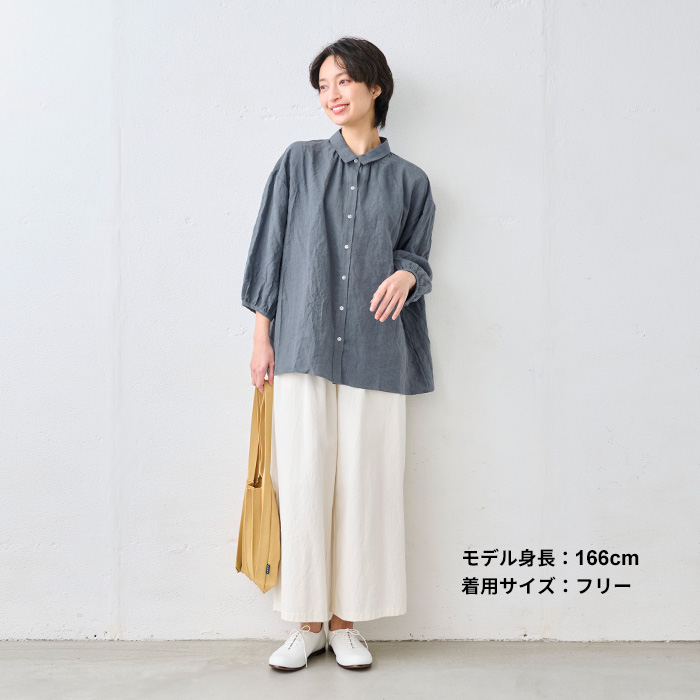TOKYO BASIC リネンシャツ ブラウス シャツ レディース 春服 40代 50代
