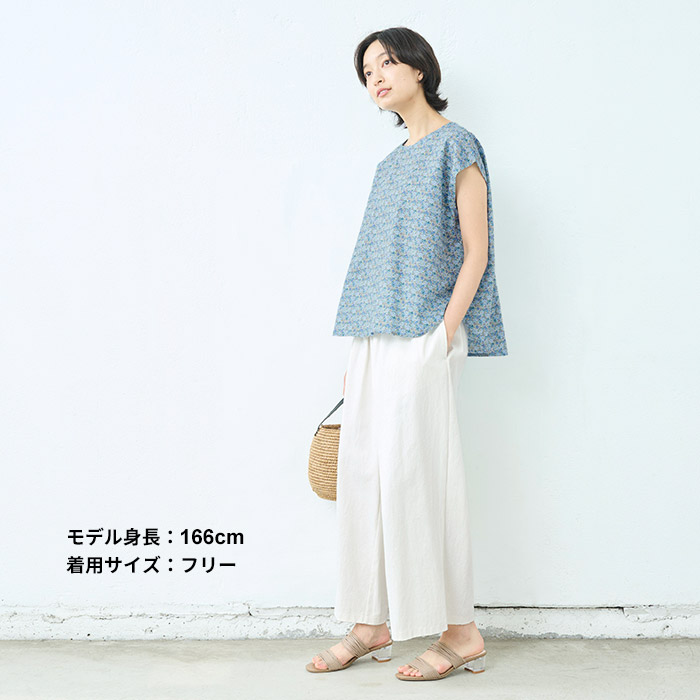 LIBERTY. リバティ ブラウス レディース 半袖 夏 リバティ