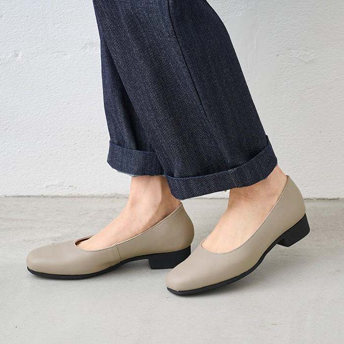 レシピ 靴 recipe  ローヒールパンプス 歩きやすい 痛くない 結婚式 黒 40代 50代 本革 3cmヒール ベーシックプレーン パンプス RP-559 日本製 | Recipe | 10