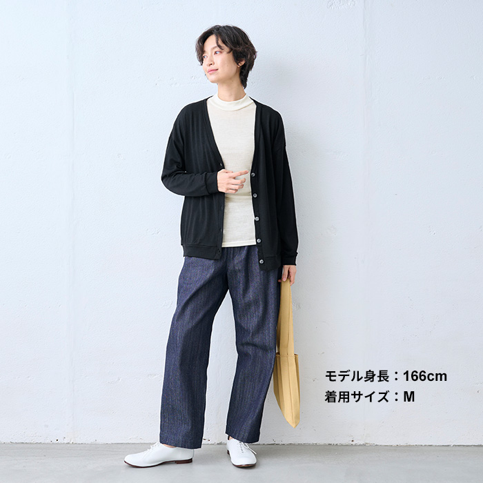 メリノウール インナー あったかインナー 肌着 レディース 日本製 チクチクしない ミラクルウール100% ボトルネック プルオーバー | TOKYO BASIC | 14