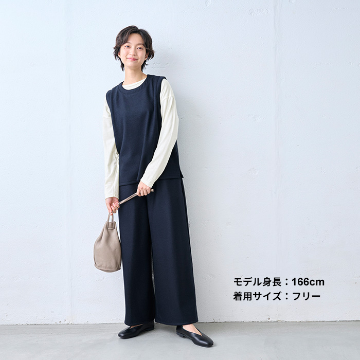 レディース トップス 長袖tシャツ やわらか ウォッシャブル メリノウール100% クルーネック プルオーバー 日本製 爆買 | TOKYO BASIC | 11