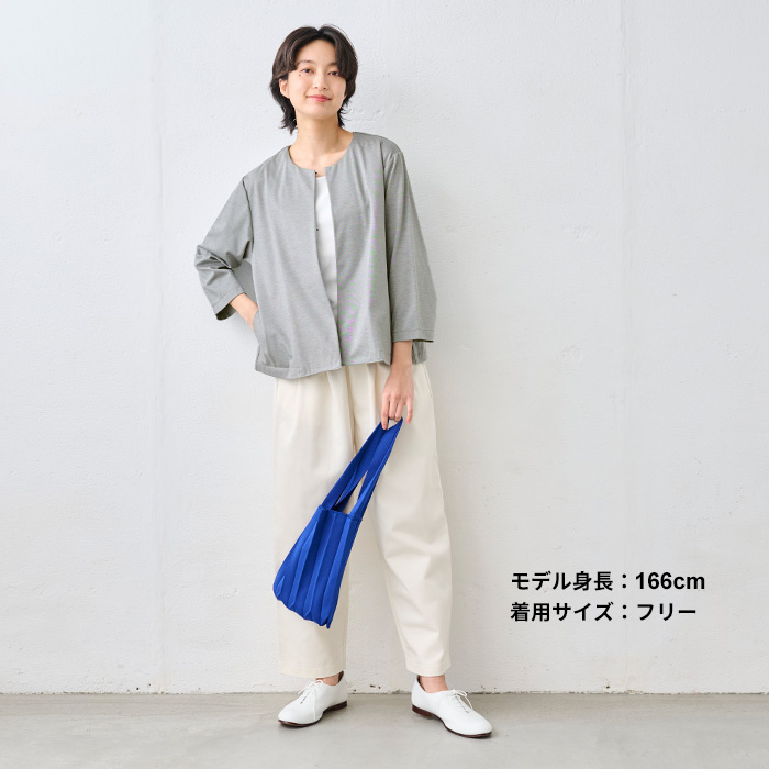 ノーカラージャケット レディース 春アウター 卒業式 入学式 セレモニー ジャケット 日本製 40代 50代 シルキーモックロディ― こなれジャケット | TOKYO BASIC | 15