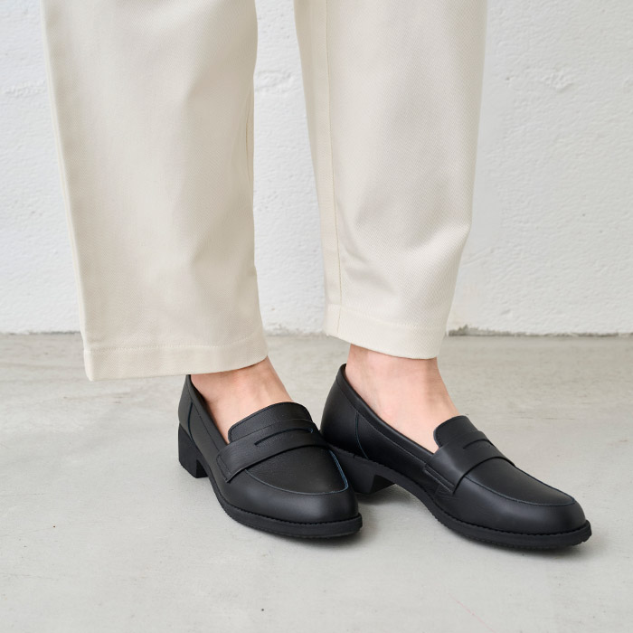 レシピ 靴 recipe ローファー レディース シューズ 軽量 コインローファー RP-566 2E相当 40代 50代 本革 | Recipe | 10