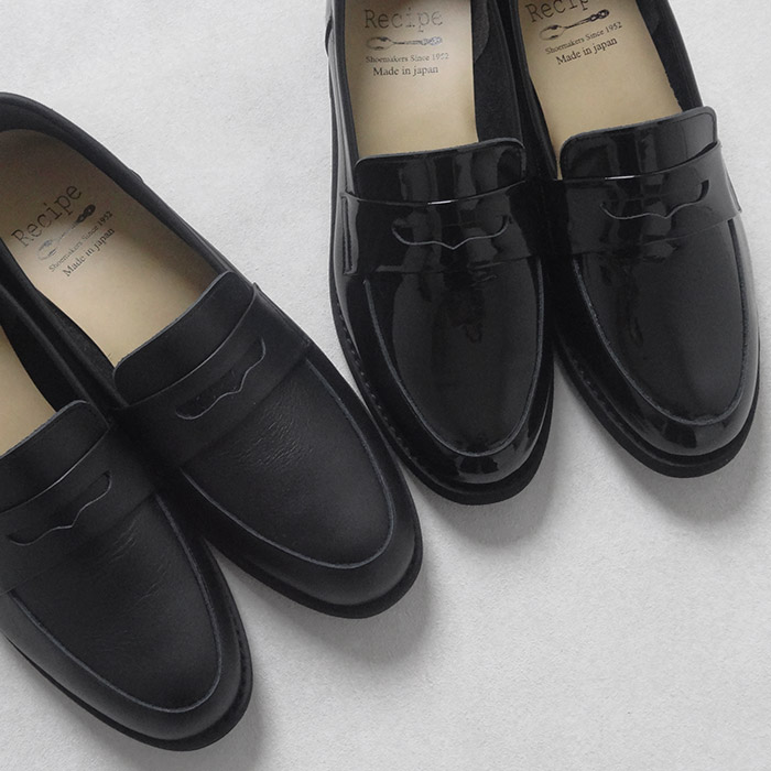 レシピ 靴 recipe ローファー レディース シューズ 軽量 コインローファー RP-566 2E相当 40代 50代 本革 | Recipe | 19