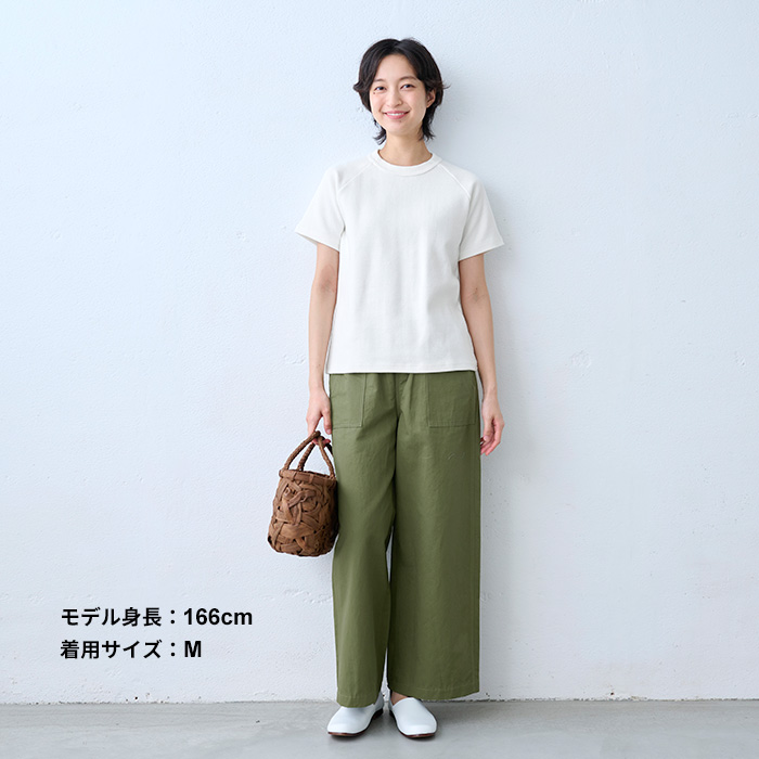 tシャツ レディース トップス 半袖 ストレッチ フライス コットン Tシャツ 日本製 40代 50代 カットソー 半袖tシャツ 夏 | TOKYO BASIC | 10