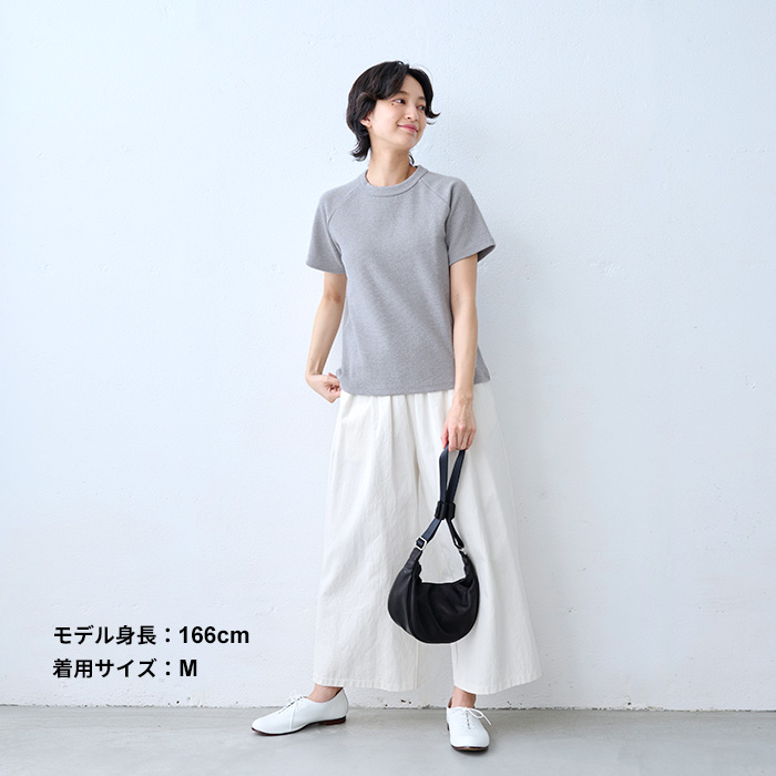 tシャツ レディース トップス 半袖 ストレッチ フライス コットン Tシャツ 日本製 40代 50代 カットソー 半袖tシャツ 夏 | TOKYO BASIC | 12