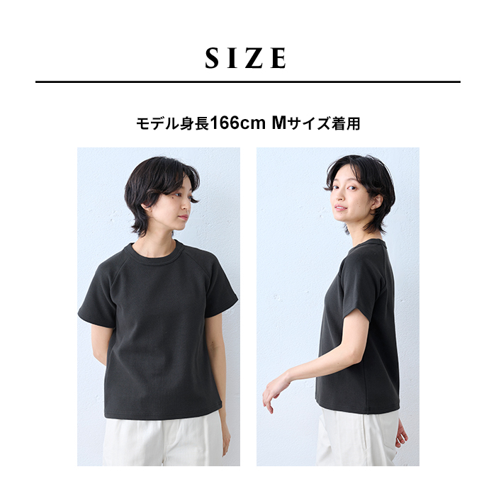 tシャツ レディース トップス 半袖 ストレッチ フライス コットン Tシャツ 日本製 40代 50代 カットソー 半袖tシャツ 夏 | TOKYO BASIC | 17
