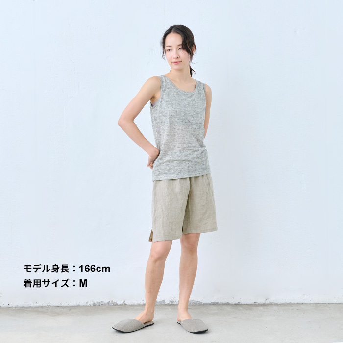 蒸れない リネン ショーツレディース ペチパンツ 60番手 フレンチリネン100% ペチ兼用ショーツ 天然素材 |  | 09