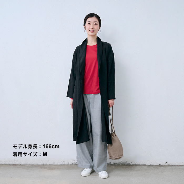 長袖tシャツ レディース トップス カットソー ロンt 日本製 40代 50代 綿 カシミヤ フライス 長袖 プルオーバー | TOKYO BASIC | 13