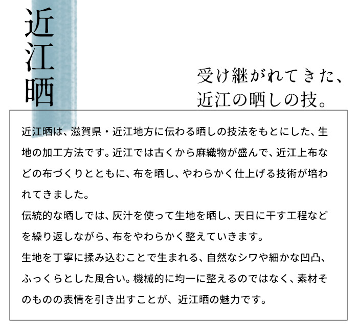 ワンピース レディース 長袖ワンピース 近江晒コットン100% バンドカラー シャツワンピース 日本製 40代 50代 羽織り | TOKYO BASIC | 05