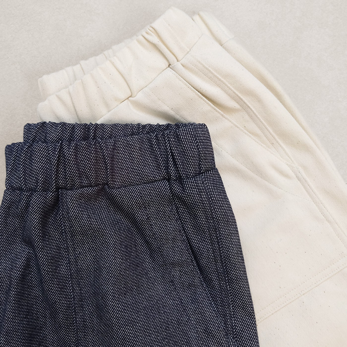 ワイドパンツ レディース パンツレディース 日本製 40代 50代 コットン ウール デニム ベイカーパンツ | TOKYO BASIC | 17