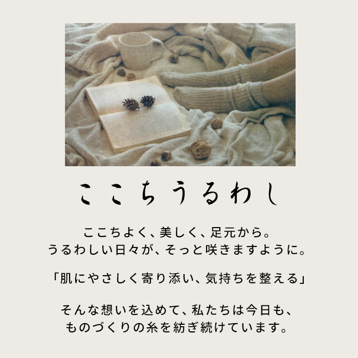 メリノウール 靴下 レディース あったか靴下 暖かい靴下 日本製 ここちうるわし メリノウール 三層 パイルソックス 3616 |  | 10