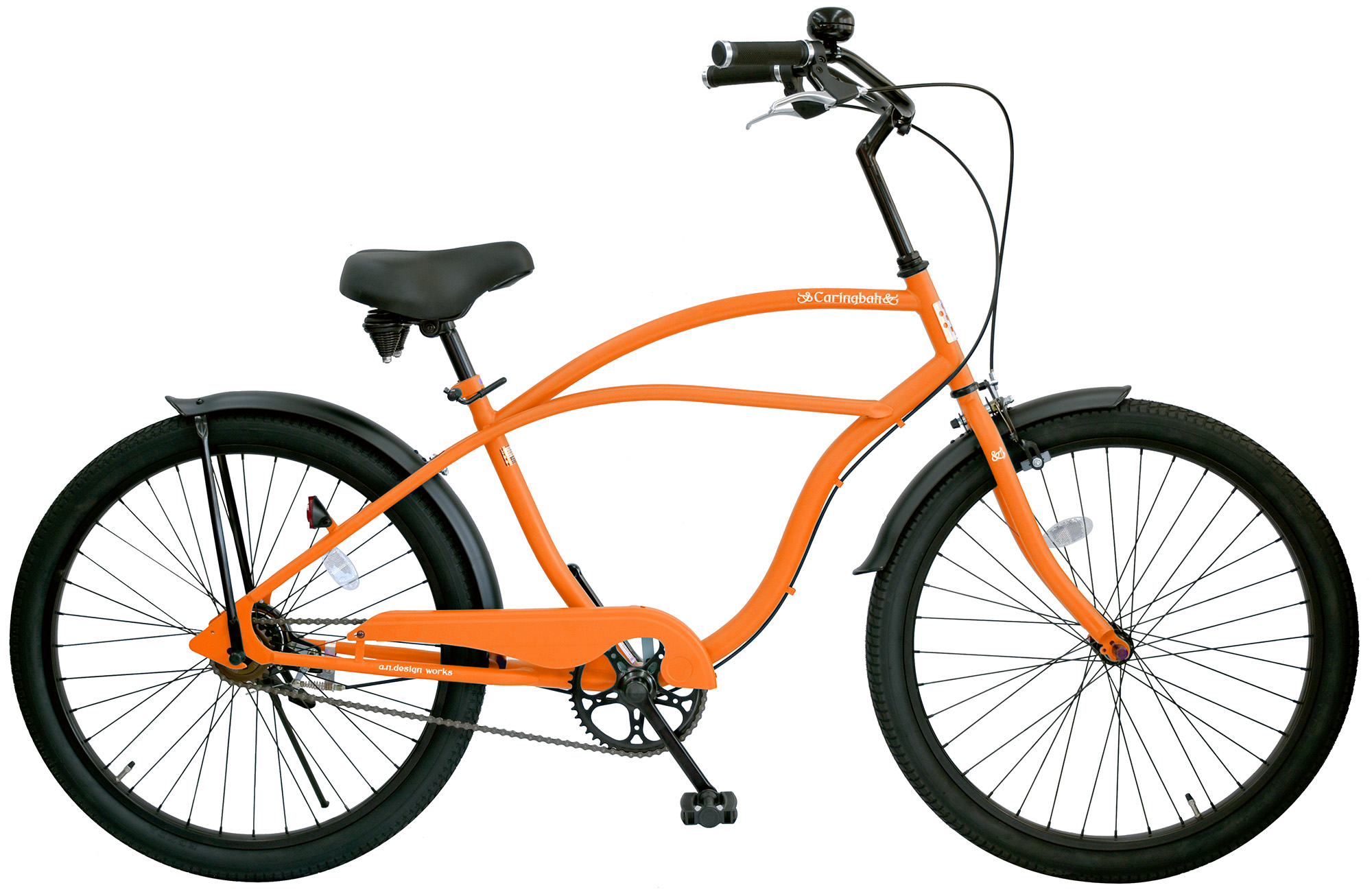 a.n.design-works ビーチクルーザー 自転車 26インチ おしゃれ メンズ